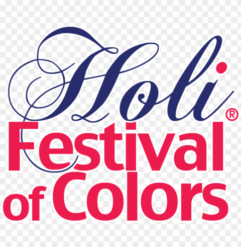 holi-logo - holi festival of colors logo Isolated PNG Graphic with Transparency