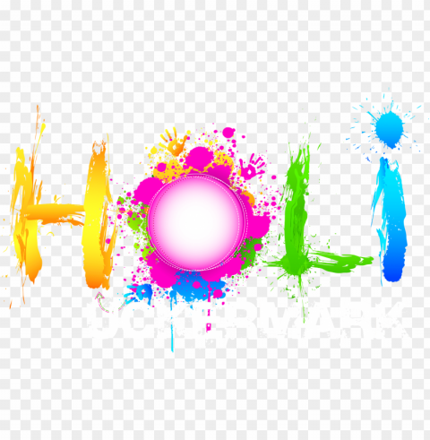 holi text png design file - happy holi cb holi edit background hd Background-less PNGs