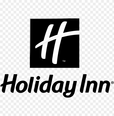 holiday inn logo black and white - holiday i Clean Background Isolated PNG Graphic Detail