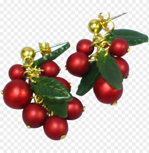 holly berries PNG Image Isolated with Transparency