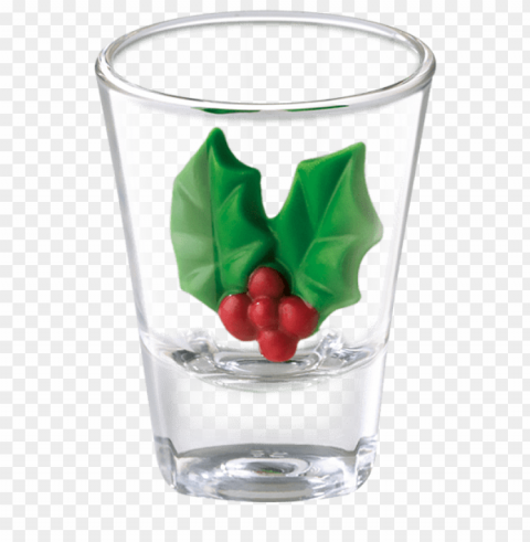 holly leaf chocolate - pint glass PNG no background free