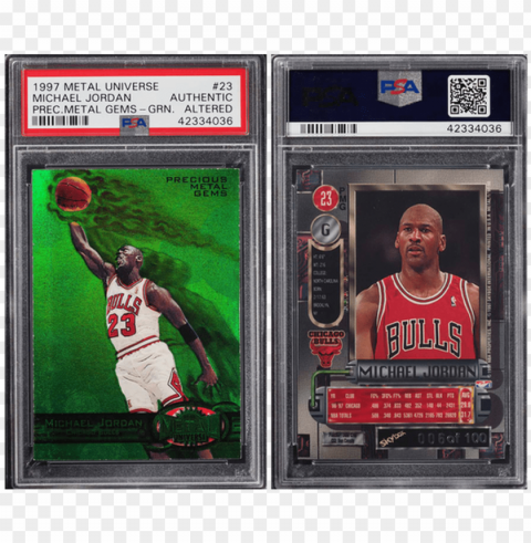 Holy Grail Michael Jordan Card Sells For 350100 - Michael Jordan Card Sold Isolated Artwork On Transparent PNG