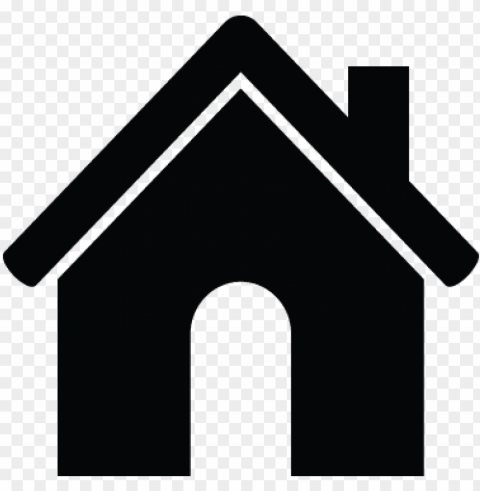 home family house icon - home icon ios Transparent PNG Isolated Graphic Detail