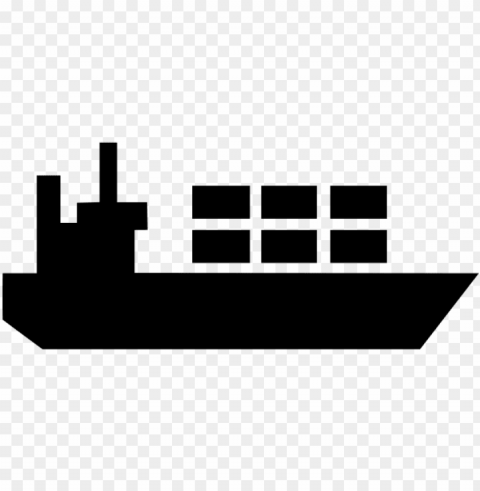 home - home - sea - container ship icon Transparent Background PNG Isolated Pattern