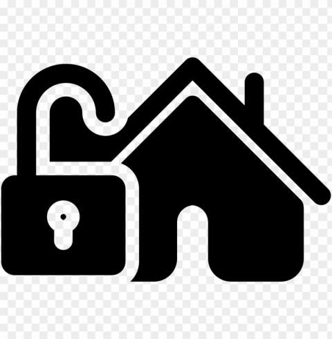 home security unlocked comments - home security icon No-background PNGs