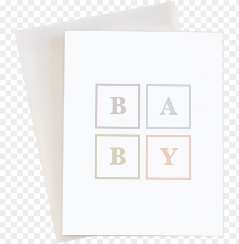 home single cards baby blocks - paper PNG transparent photos library PNG transparent with Clear Background ID 017c079b