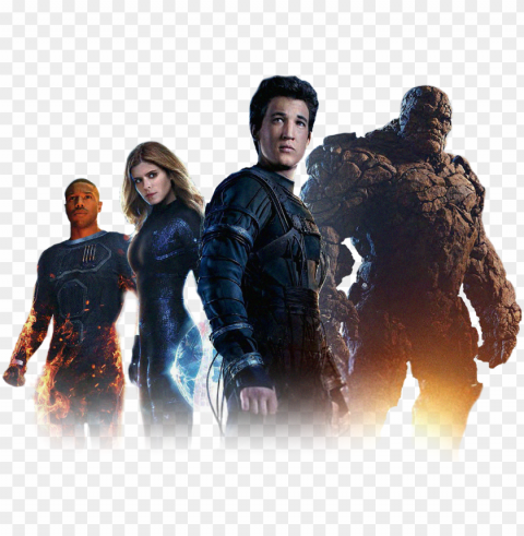 home to superheroes new fantastic four HighQuality PNG with Transparent Isolation