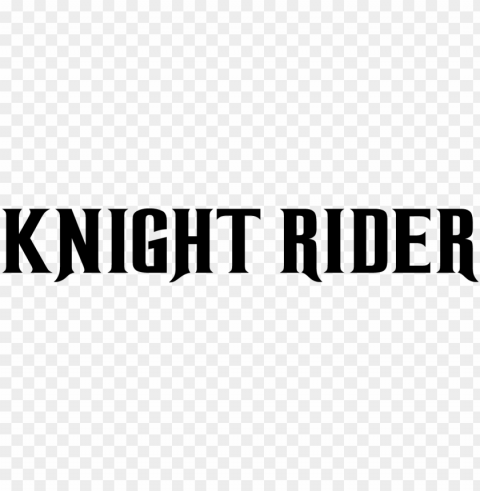 home tv shows knight rider - gladiator font PNG for design