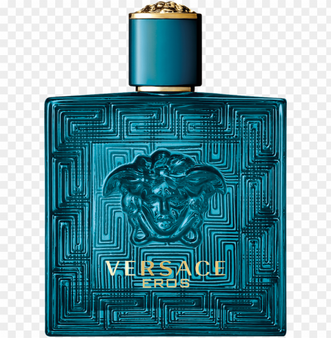 home - versace eros edt 100ml Clean Background Isolated PNG Character