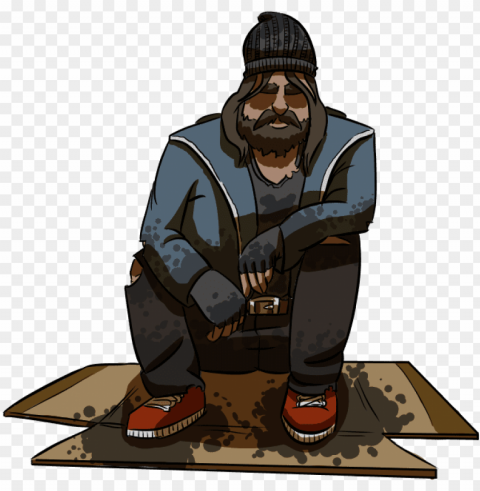 homeless clipart transparent - homeless person cartoon PNG files with no background assortment