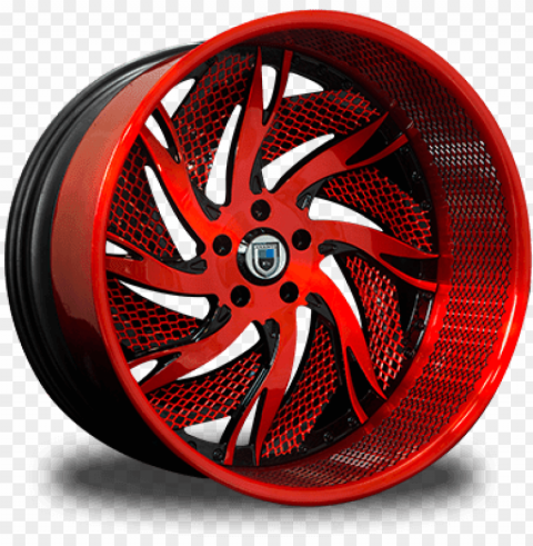homepage new image - red and black asanti rims Isolated Item on HighResolution Transparent PNG