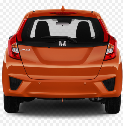 honda jazz rear view PNG Isolated Subject on Transparent Background