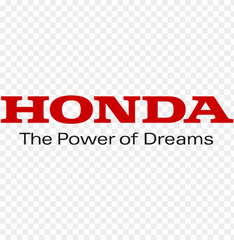 honda logo the - logo honda the power of dream Transparent PNG Isolated Graphic with Clarity