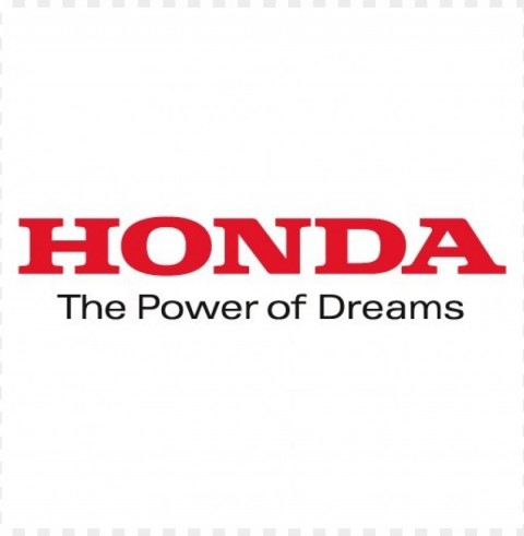 honda logo vector Isolated Illustration with Clear Background PNG