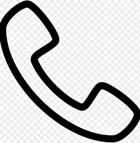 hone handset svg icon free download 427386 black - clip art phone handset PNG images with no attribution