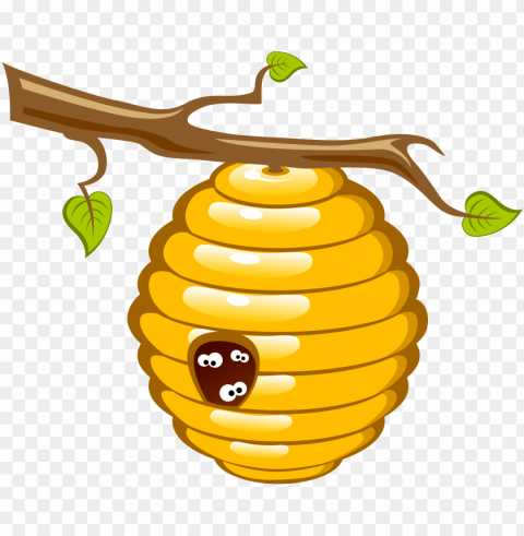 honey bee beehive clip art - bee clip art PNG for online use