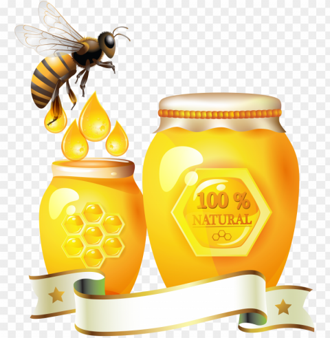 Honey Food Download PNG Transparent Photos Assortment