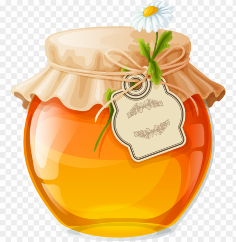 honey food PNG images with transparent backdrop