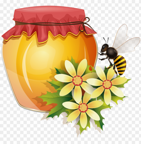 honey food transparent PNG Object Isolated with Transparency