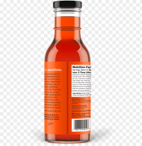 honey maple syrup - nature nate's honey maple syru Isolated Item with Transparent Background PNG