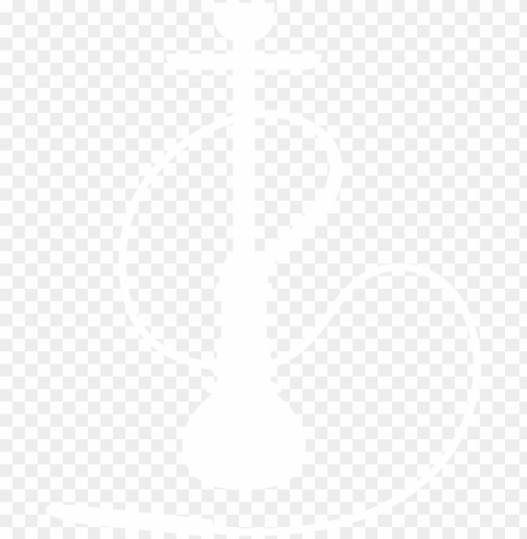 hookah transparent stock - shisha white logo PNG artwork with transparency