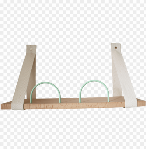 hooks shelf mint metal white ribbon - plywood PNG for overlays