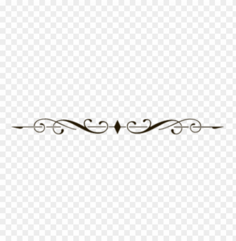horizontal line design Isolated Graphic in Transparent PNG Format