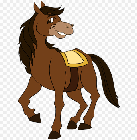 horse cartoon - easy cartoon drawing of a horse PNG images for merchandise