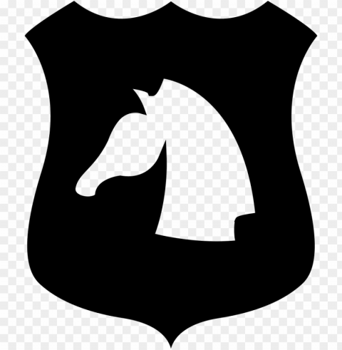 horse head on a shield svg icon free download - horse Isolated Item on HighQuality PNG