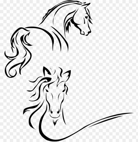 horse images for drawing - siluets arabic PNG transparent pictures for projects