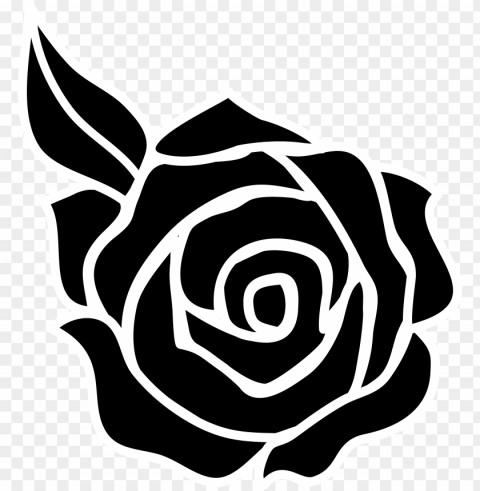 horseshoe and rose vinyl decal cowgirl horse rodeo - black rose clip art Transparent PNG images pack