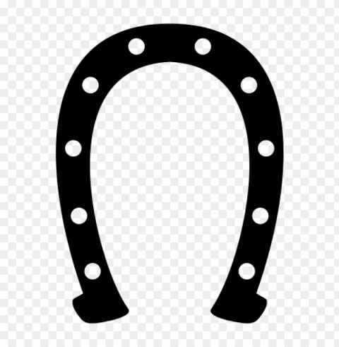 Horseshoe Isolated Artwork On Transparent Background PNG