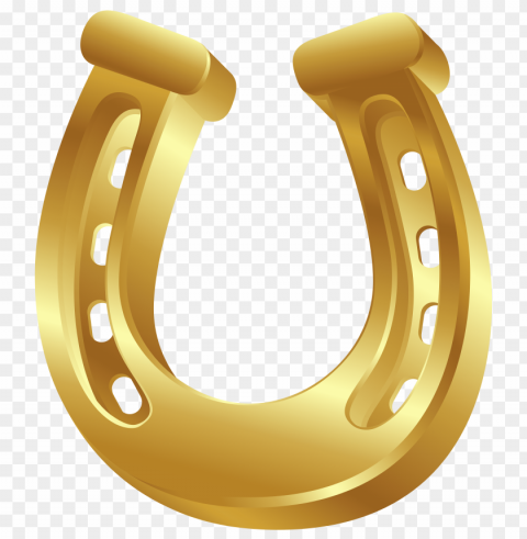 horseshoe Isolated Character on Transparent Background PNG