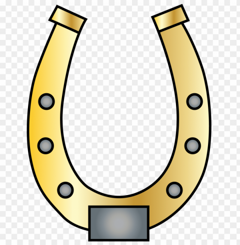 horseshoe Isolated Character with Transparent Background PNG