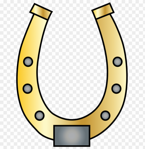 Horseshoe Isolated Character With Transparent Background PNG