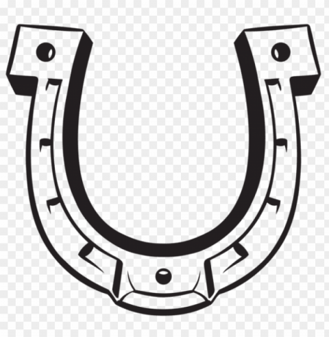 horseshoe Isolated Element in Clear Transparent PNG