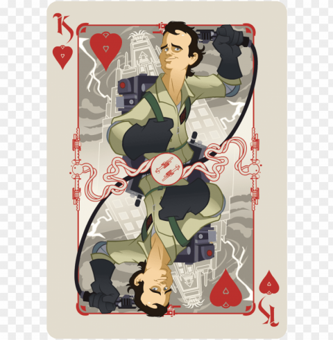 Hostbusters Playing Cards - Cartoo PNG Download Free