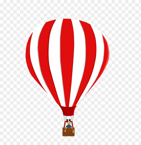 hot air balloon vector PNG Image with Isolated Icon