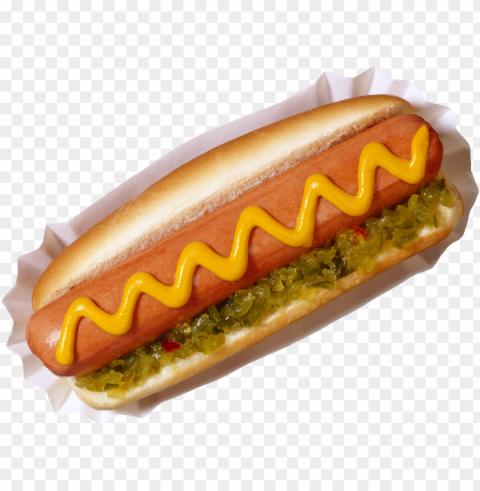 hot dog food no Transparent Background PNG Isolated Icon - Image ID 1b3eba4d