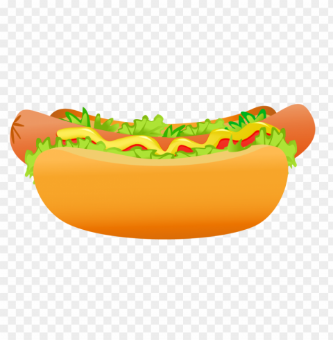 Hot Dog Food Transparent Design PNG