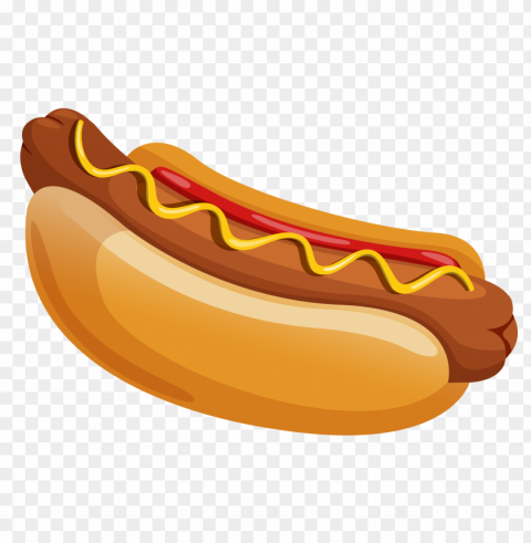 hot dog food image Transparent Background PNG Isolation