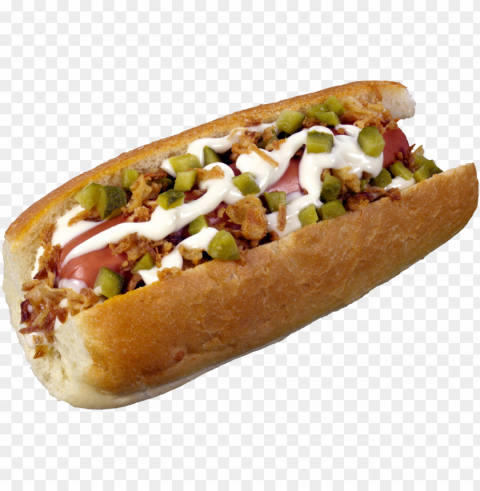 hot dog food photo Transparent Background PNG Isolated Art - Image ID 83f46d1a