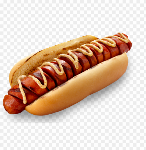 hot dog food background photoshop Transparent Cutout PNG Graphic Isolation