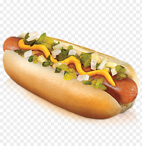 Hot Dog Food Transparent Background Isolation In HighQuality PNG