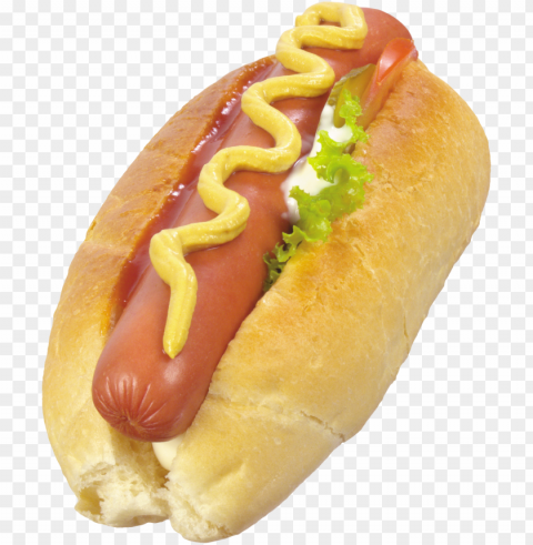 hot dog food Transparent Background PNG Isolated Item - Image ID 9db50a72
