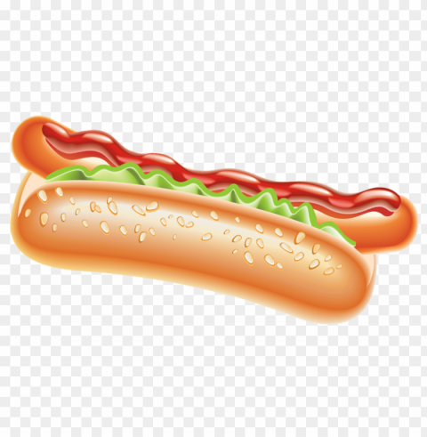 hot dog food Transparent Background Isolated PNG Icon - Image ID d38b8779