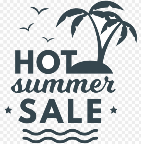 hot summer sale vector - hot summer deals PNG Graphic Isolated with Transparency