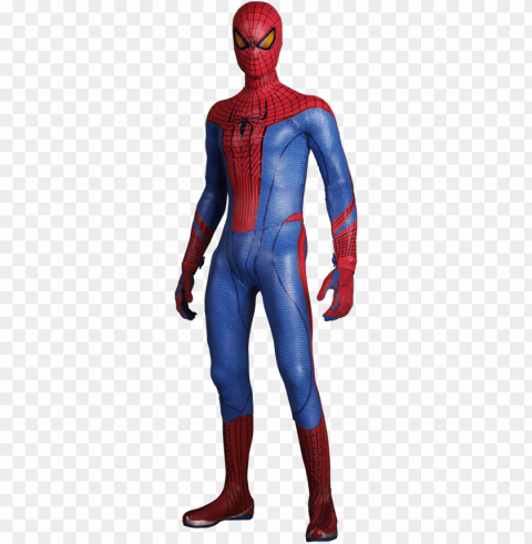 hot toys the amazing spider-man sixth scale figure - amazing spider man spider ma Free transparent background PNG