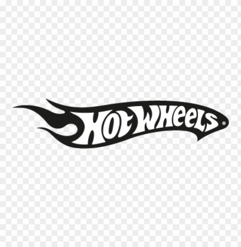 hot wheels art vector logo Isolated Element with Clear Background PNG