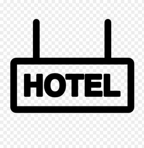 hotel Isolated Graphic on HighResolution Transparent PNG